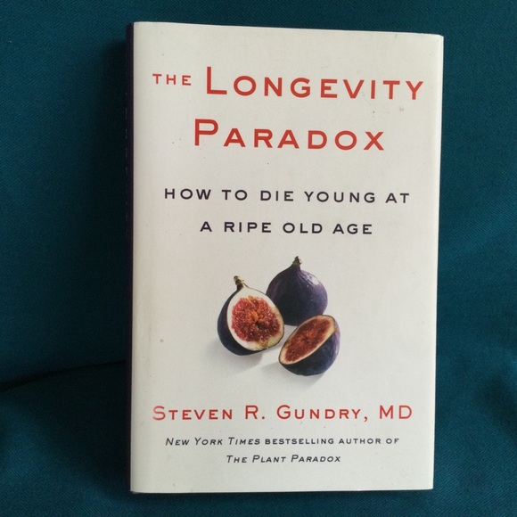The Longevity Paradox Hardcover Diet health Book - Picture 1 of 14